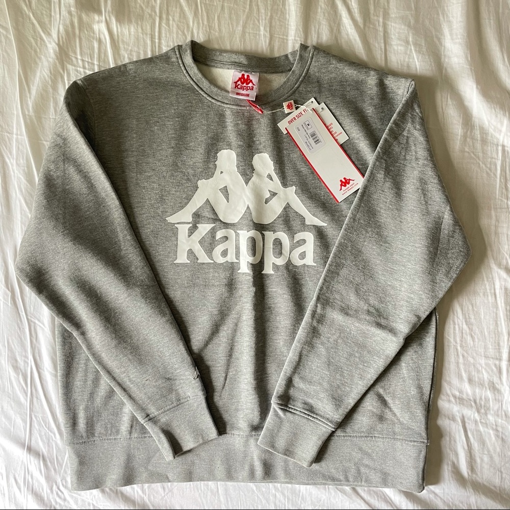 KAPPA Grey Crewneck Sweater BNWT